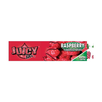 Ризлы JJ's Raspberry king size - Бренд Juicy Jay's - Магазин бонгов бонгшоп.рф