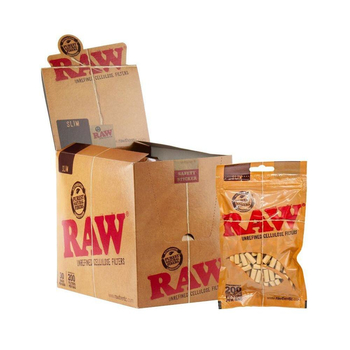 Фильтры RAW Slim Cellulose Filters - Бренд RAW - Магазин бонгов бонгшоп.рф