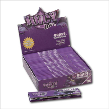 Ризла Juicy Jay's KS Slim-Grape - Бренд Juicy Jay's - Магазин бонгов бонгшоп.рф